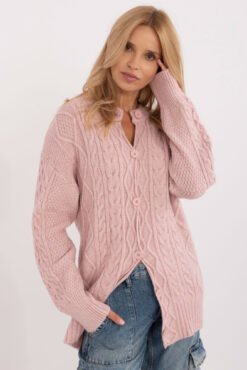 Sweter AT-SW-23525.21 jasny różowy