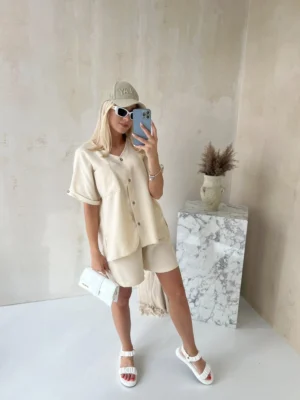 Komplet LK-KMPL-509713.03X jasny beżowy