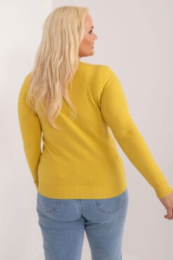 Sweter PM-SW-B138.39X ciemny żółty