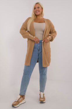Sweter PM-SW-PM-3726.99 camelowy