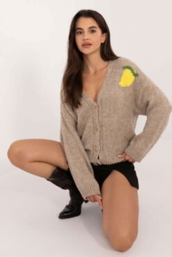 Sweter MI-SW-2108.92 beżowy