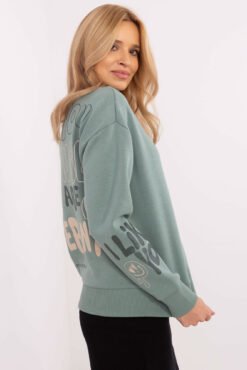 Bluza D10600T02695A pistacjowy