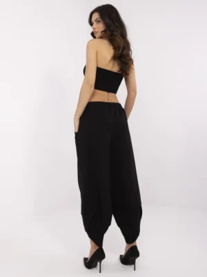 Alternative view of Laisvalaikio kelnės RV-DR-9719.86 juoda