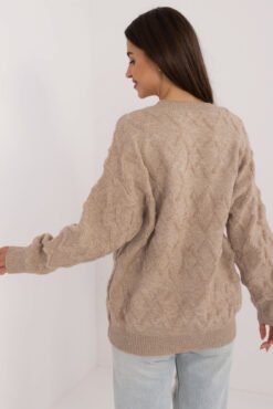 Sweter AT-SW-2361.61 beżowy
