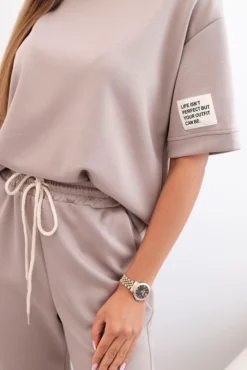 Komplektas 7396 tamsi beige 4