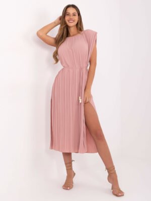 Suknelė DHJ-SK-21309.96 tamsiai rožinė