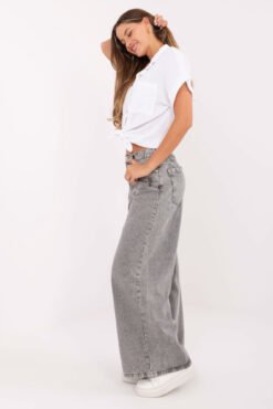Pol pl szare jeansy z gumka w pasie sublevel 413472 3