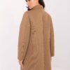 Standaus neperpučiamo audinio paltas IT-PL-FL8153.60 camel