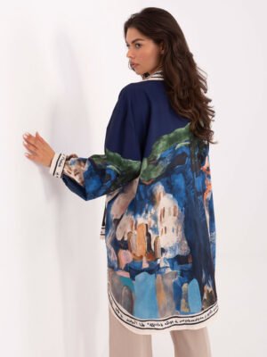 Alternative view of Laisvo modelio marškiniai "AMALFI" mėlyna