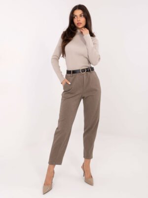 Medvilninė golfo tipo palaidinė su aplikacija nugaroje "TARA" smėlio