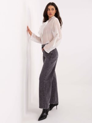 BALLOON FIT stiliaus džinsai patogiam laisvalaikiui "RE-DRESS GREY"