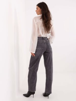 Alternative view of BALLOON FIT stiliaus džinsai patogiam laisvalaikiui "RE-DRESS GREY"