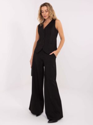 Elegantiška liemenė su sagomis "Lara" black