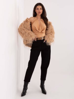 Juodi MOM FIT stiliaus džinsai "BLACK EDITION"