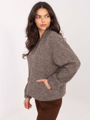 Vilnos audinio bomberis "LAKE" tamsi smėlio