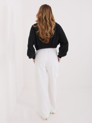 Alternative view of Cargo stiliaus laisvalaikio kelnės "HANA" pieno balta