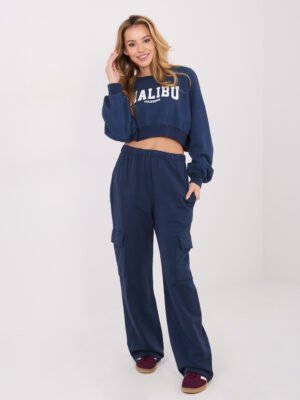 Cargo stiliaus laisvalaikio kelnės "HANA" tamsi mėlyna