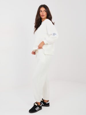 Alternative view of Sviestinio audinio komplektas "LIFE" pieno balta