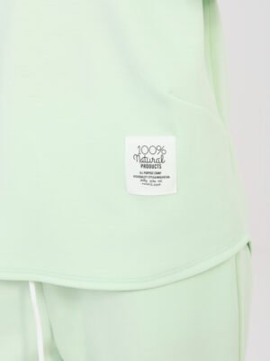 Alternative view of Laisvalaikio komplektas su minimalistinėmis etiketėmis "ANTERO" šviesi geltona