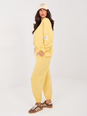 Alternative view of Sviestinio audinio komplektas "LIFE" geltona