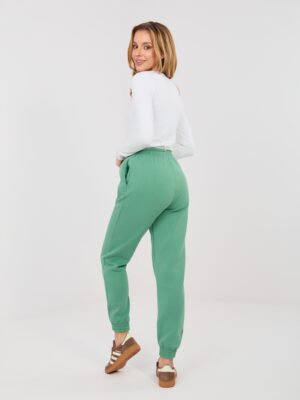 Alternative view of Sportinio stiliaus laisvalaikio kelnės "JOGGI" pistacijų