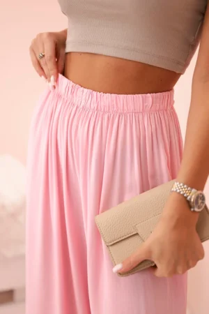 Placios viskozes kelnes 3180 sviesi rozine