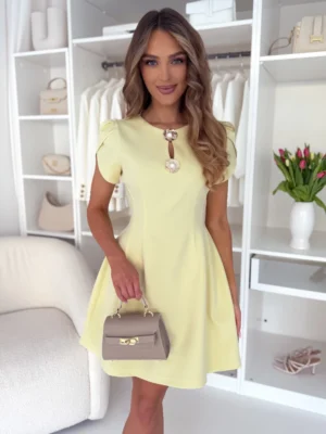 Suknele LARRA geltona