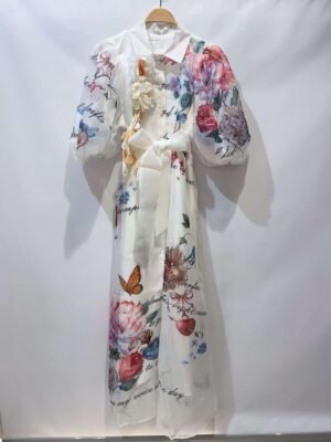 Suknele BLOSSOM ecru